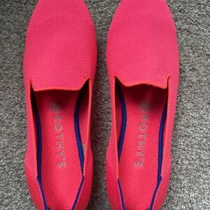 Authentic Rothy’s Women’s 9 Loafers - Discontinued Flamingo Pink